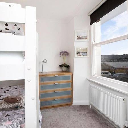 Beach Front Flat Shaldon With Parking Exteriör bild