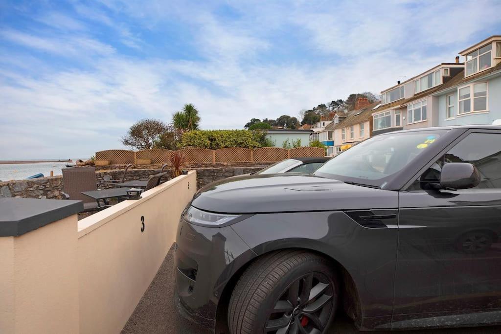 Beach Front Flat Shaldon With Parking Exteriör bild