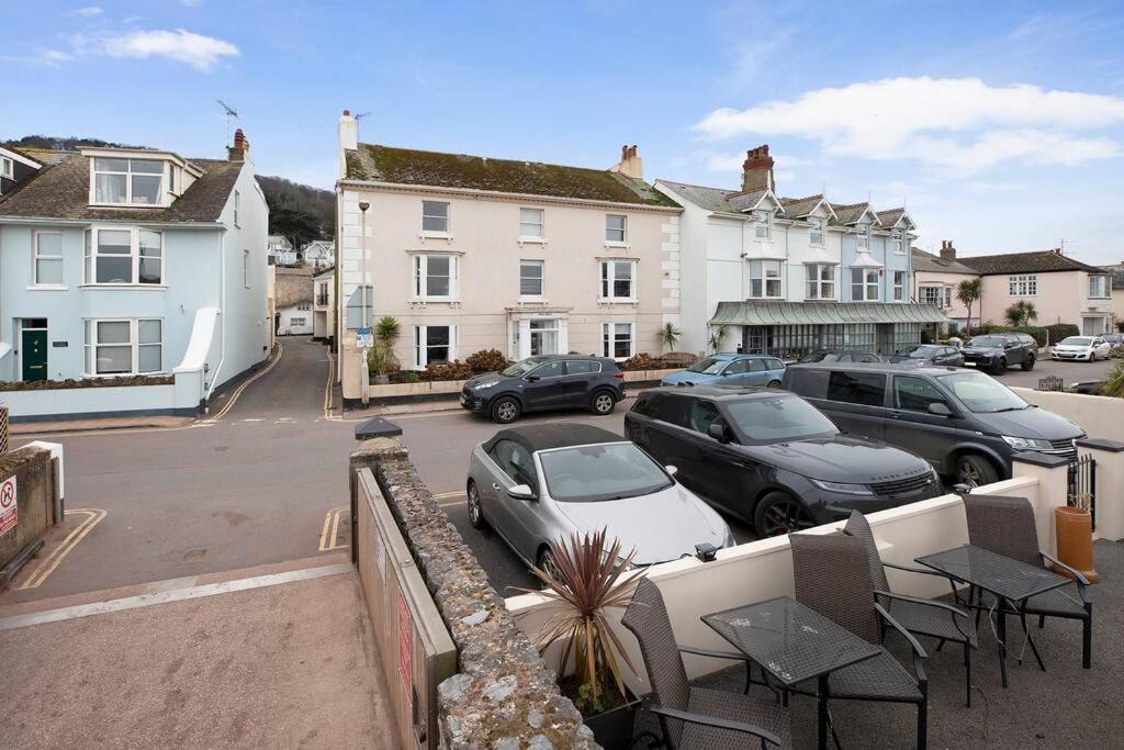 Beach Front Flat Shaldon With Parking Exteriör bild